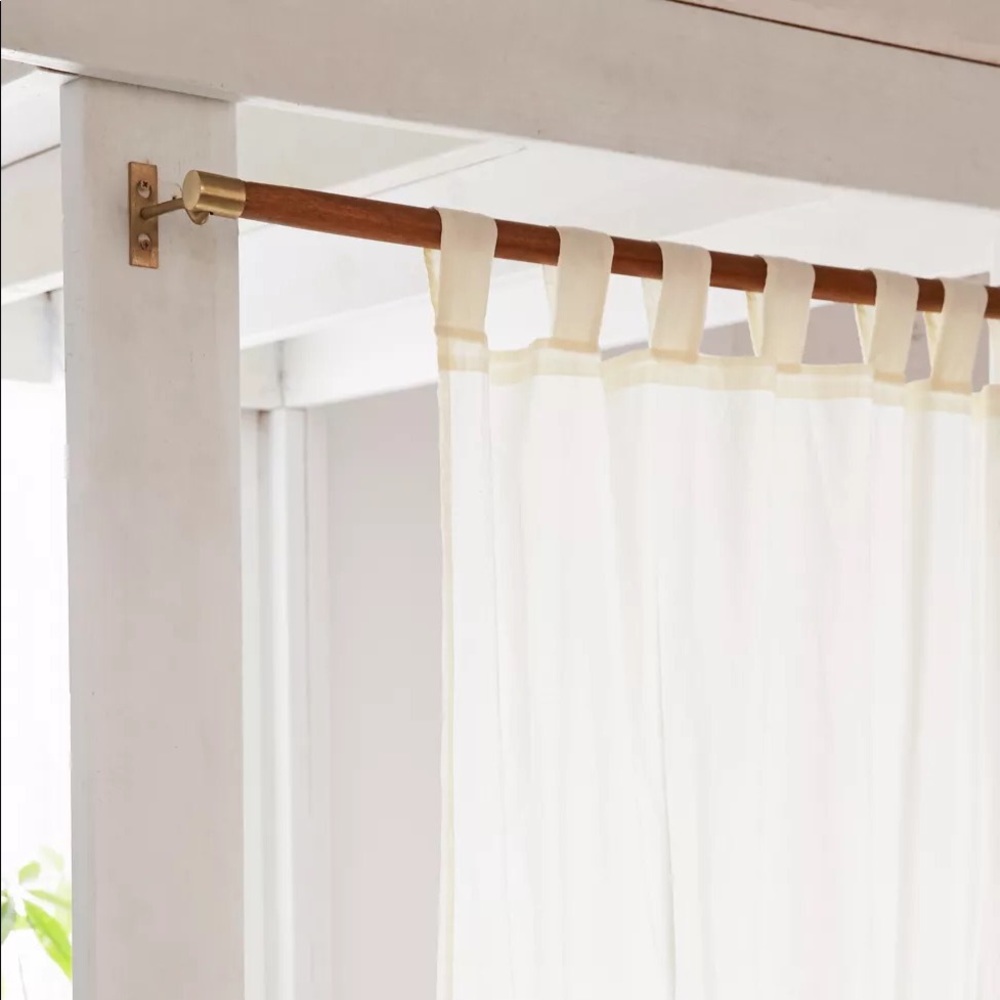 Urban Outfitters mid century curtain rod. 5 available still in boxes
